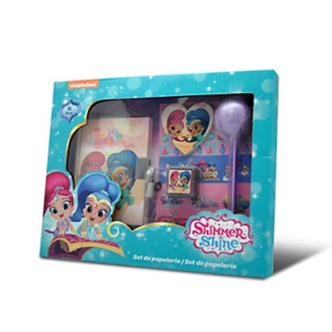 Shimmer & Shine 7 Piece Lockable Diary Gift Set Extra Image 1